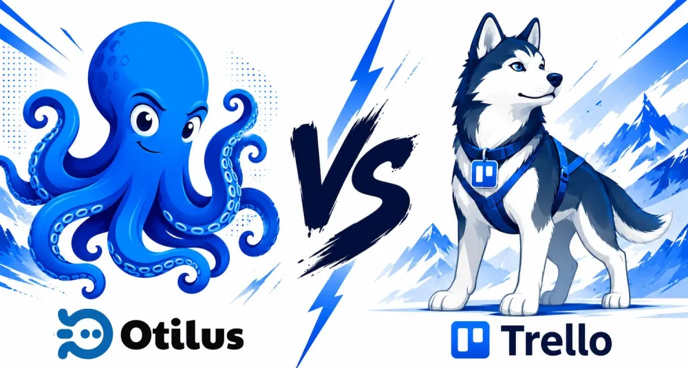Otilus vs Trello : pourquoi l'outil français s'impose comme le meilleur choix en 2026