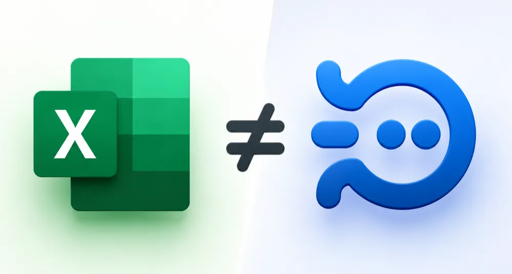 Excel is not a project management tool