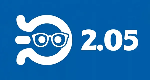 visuel Update 2.05 corrections et dyslexie