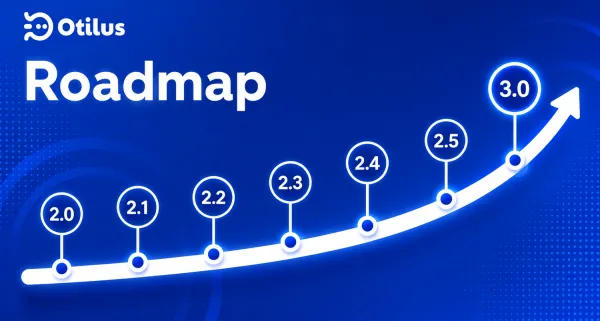 visuel Otilus : une roadmap claire jusqu&rsquo;&agrave; la version 3.0