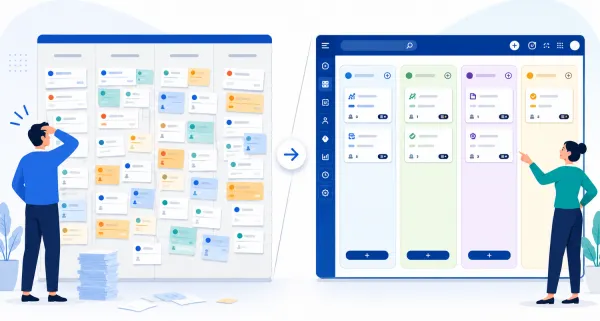 visuel Classic Kanban vs Project-oriented Kanban: what&rsquo;s the difference ?