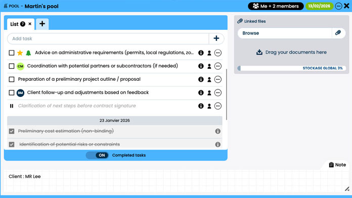 Otilus intègre de nombreux outils tels que la méthode GTD (Getting Things Done) et la célèbre matrice d’Eisenhower.