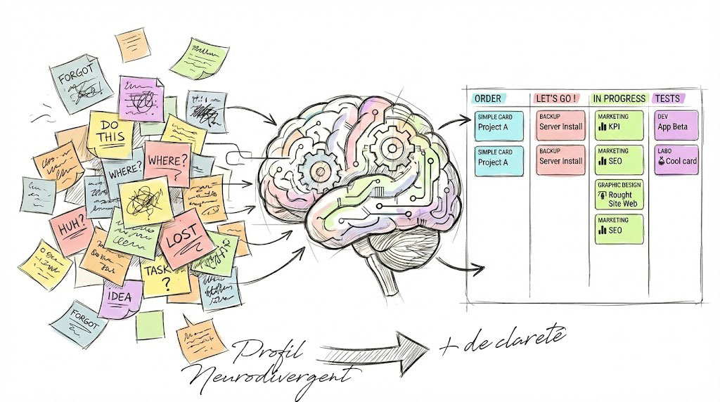 Otilus a été pensé pour les profils neuroatypiques tels que les personnes TDAH ou TSA.